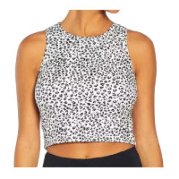 Yogalicious 90 Degree by Reflex Set of 2 Yoga Racerback Crop Tops - Picture 2 of 6